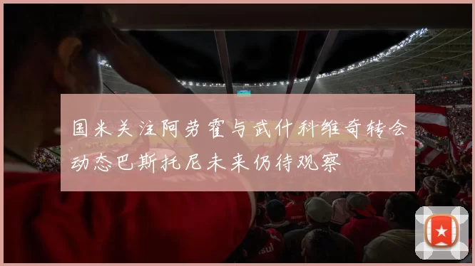 国米关注阿劳霍与武什科维奇转会动态巴斯托尼未来仍待观察